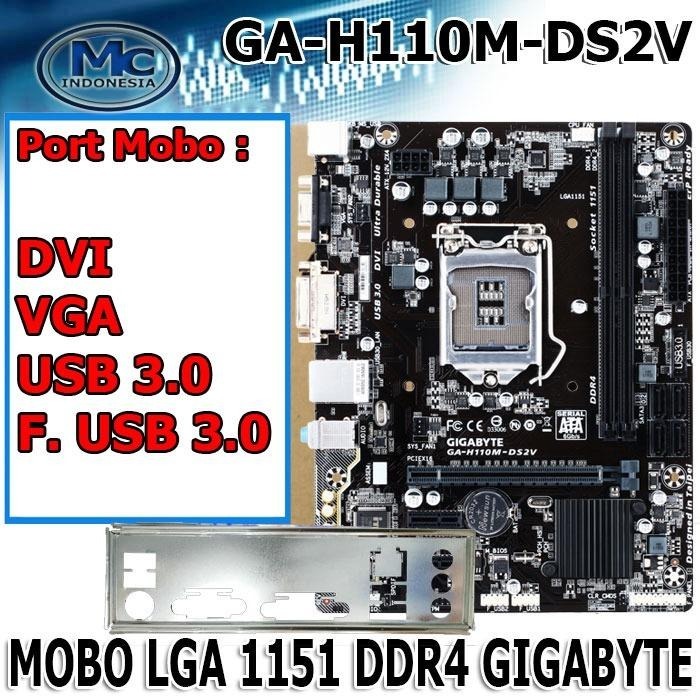 Mainboard Mobo h110 LGA 1151 DDR4