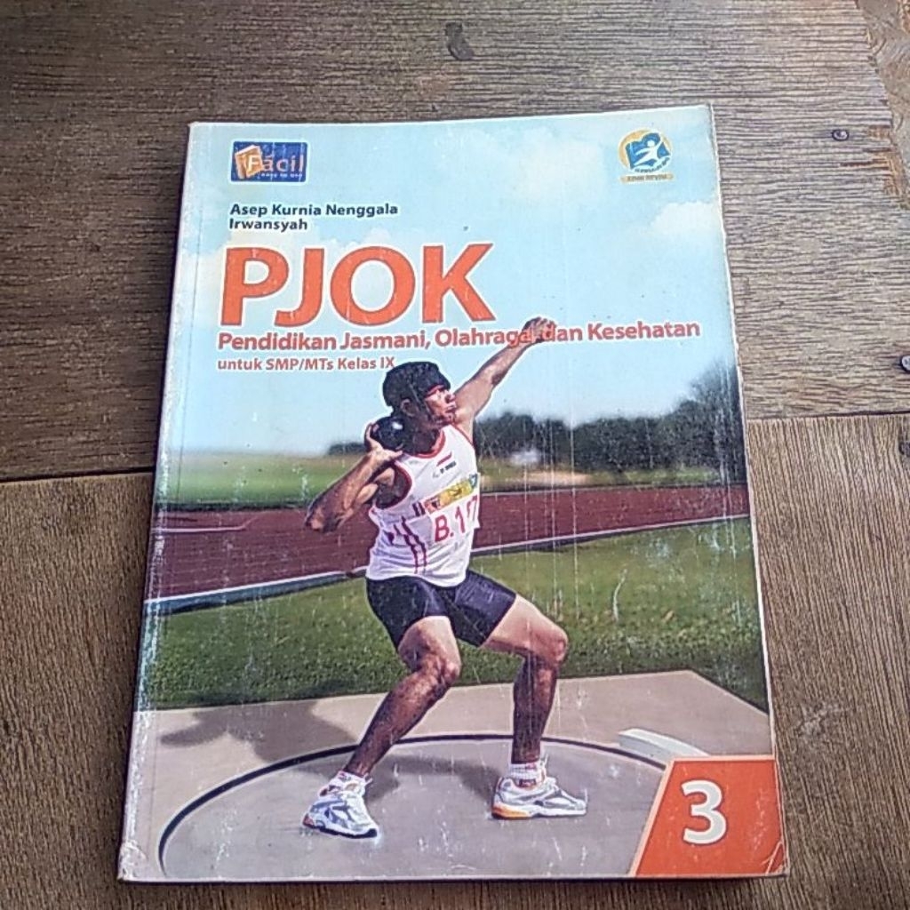 BUKU PJOK UNTUK SMP,MTS KELAS 3 K.13 EDISI REVISI