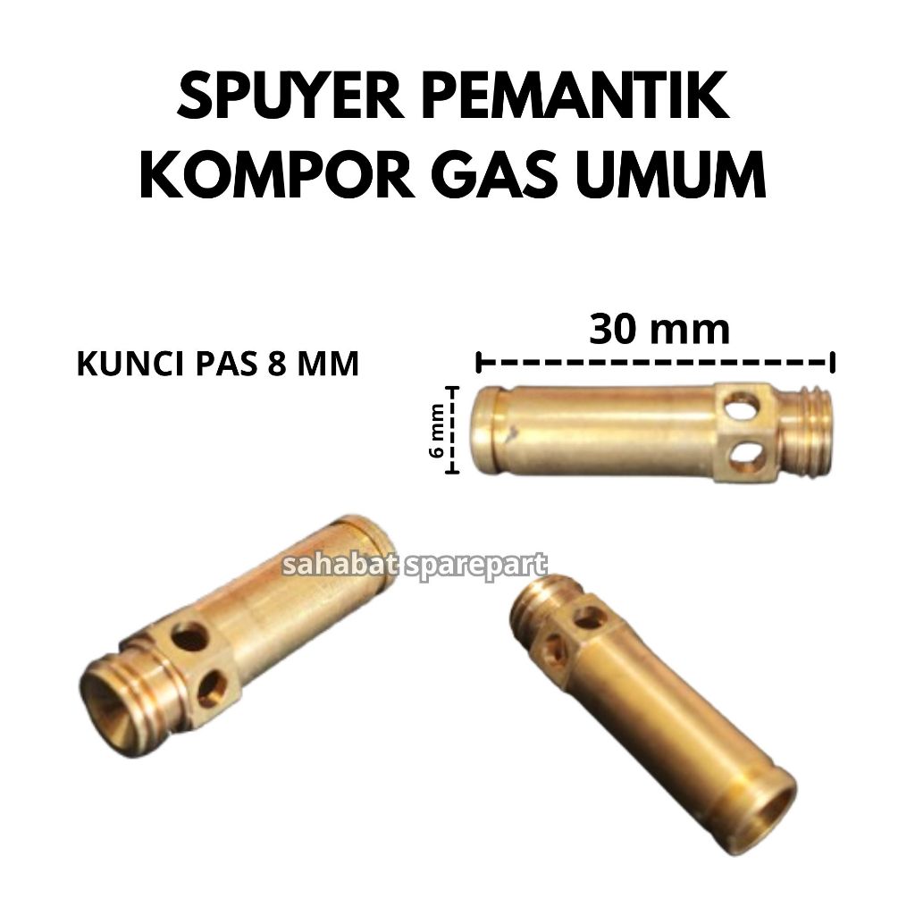 (GROSIR) SPUYER KUNINGAN PEMANTIK KOMPOR UMUM