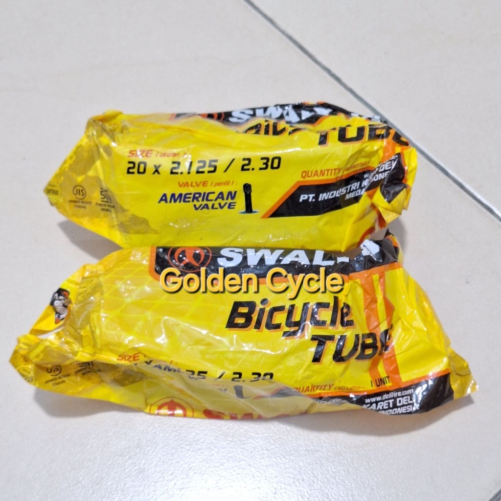 BAN DALAM SEPEDA 20 X 2 125/2.30 SWALLOW