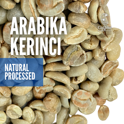 Green Bean Specialty Arabika Kerinci - Natural Processed - 1 kg