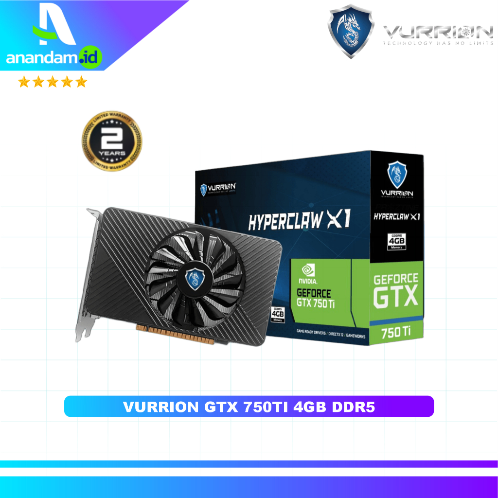 VURRION GTX 750 Ti 4GB DDR5
