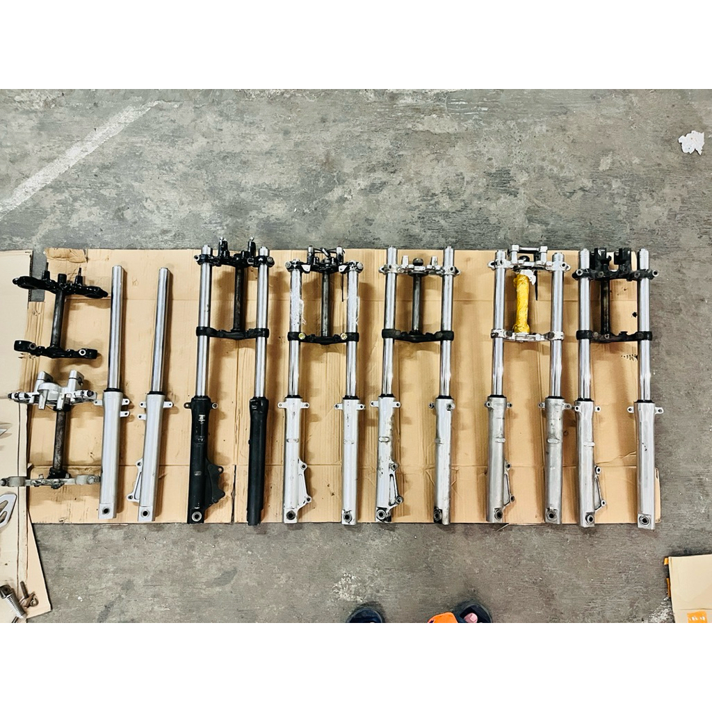 shock shok sok depan megapro Tiger second original copotan