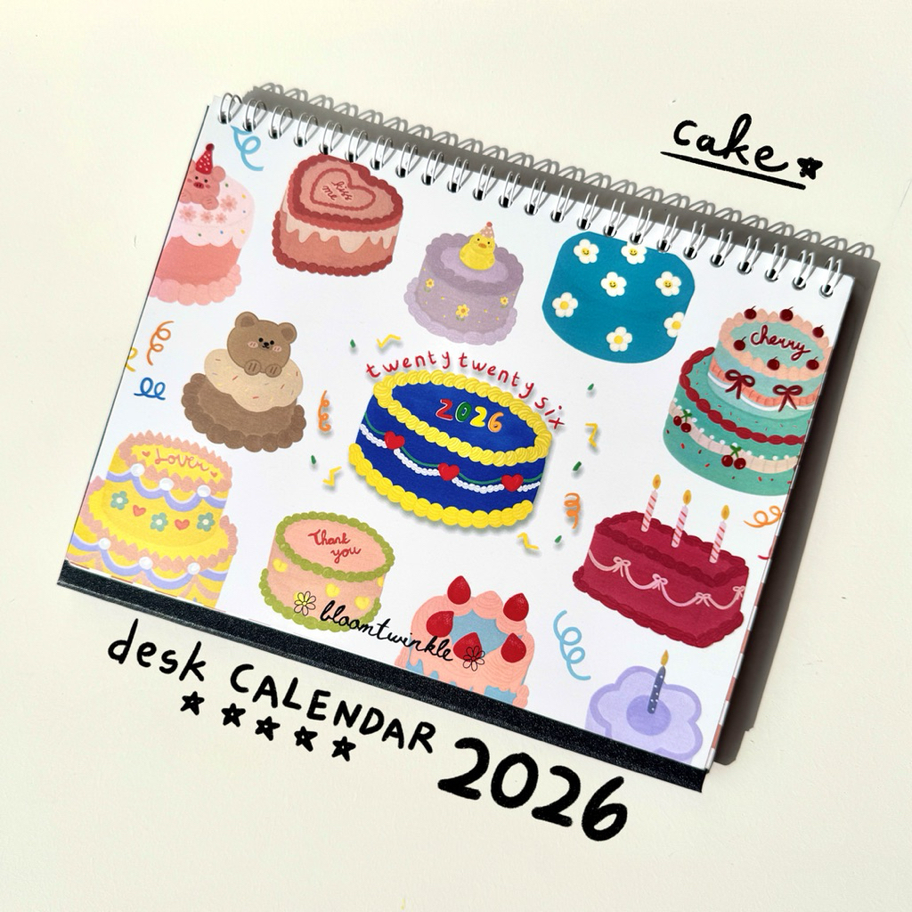 CALENDAR AESTHETIC 2026 (KALENDER MEJA)