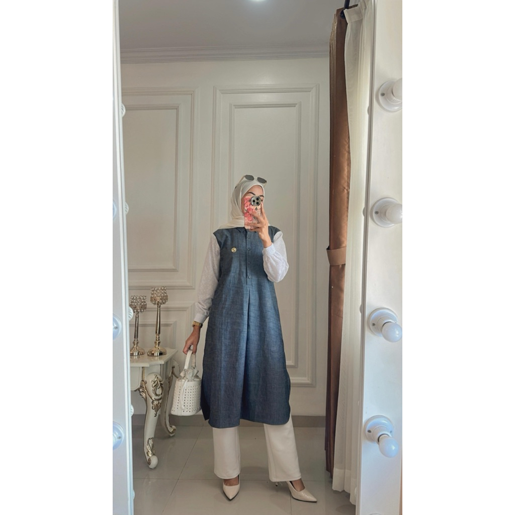 gamis tunik by keyzaa