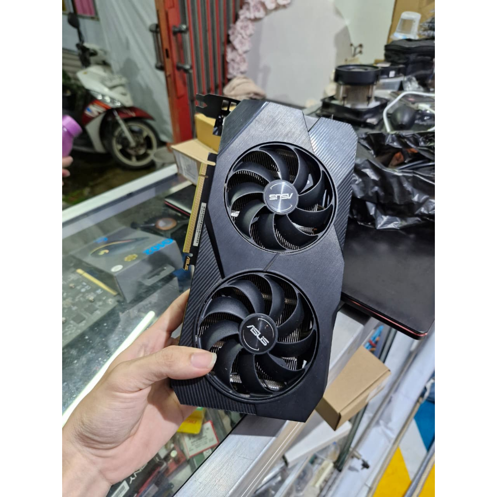 VGA RTX 2060 ASUS DUAL MINUS RUSAK BLANK NO DISPLAY