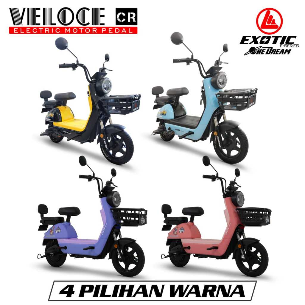 SEPEDA LISTRIK EXOTIC VELOCE CR