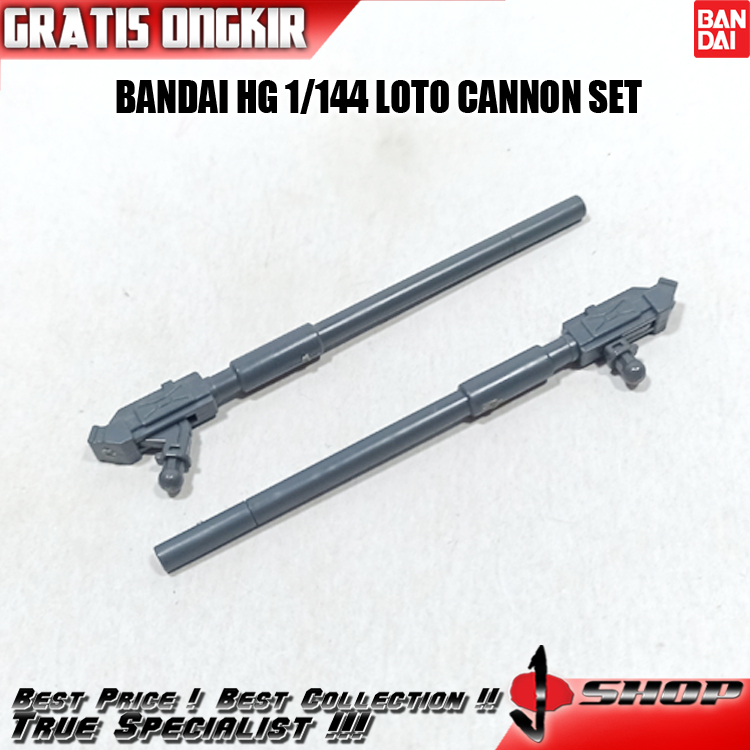 BANDAI HG 1/144 LOTO CANNON SET HG3335