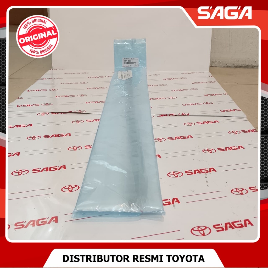 SAGA | Pelipit Pintu/ Karet Kaca Dalam Depan dan Belakang Avanza Xenia Old 68171-BZ010, 68173-BZ010