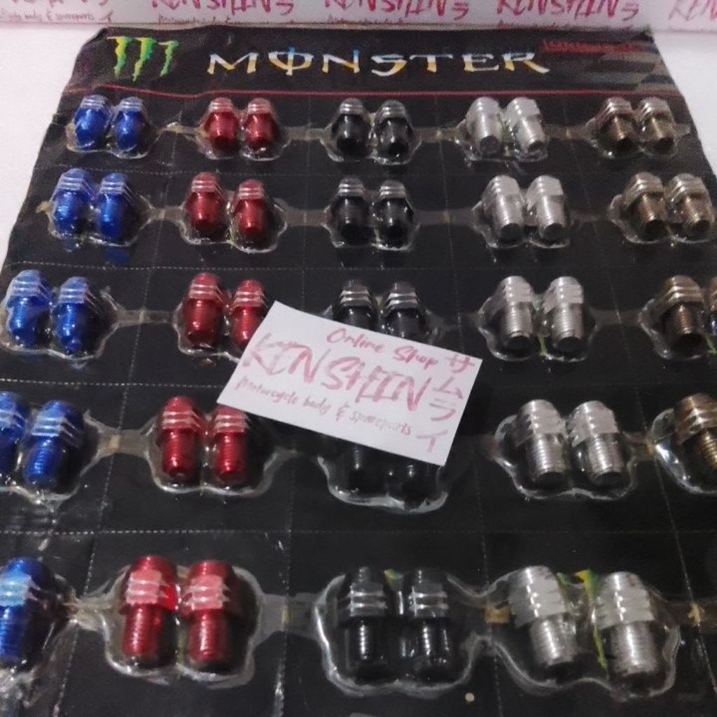 Baut variasi tutup sepion universal.