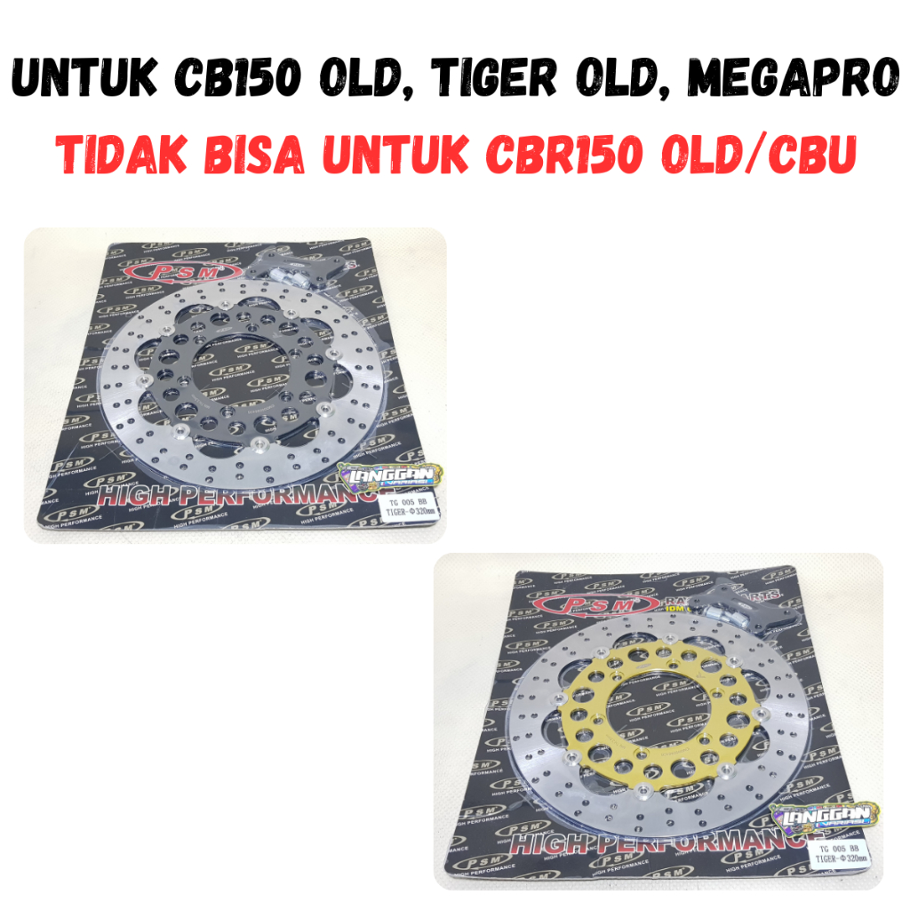 Disc Brake Piringan Cakram PSM 320 mm Tiger Old CB 150 Versa Megapro FP 005