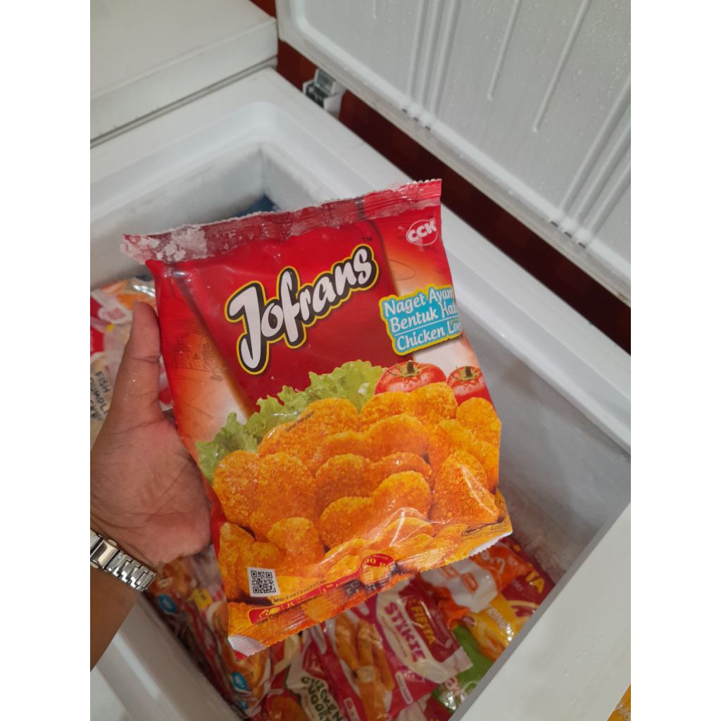 JOFRANS Nugget hati, Nugget ayam, nugget