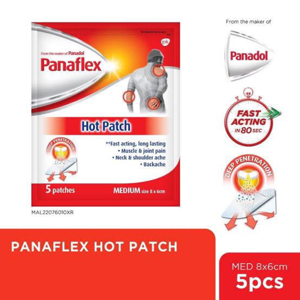 Koyo Panadol Panaflex Hot Patch