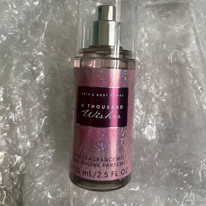 [SALEEE] BBW A Thousand Wishes Pink Prosecco Body Mist 75ml (Travel Size)