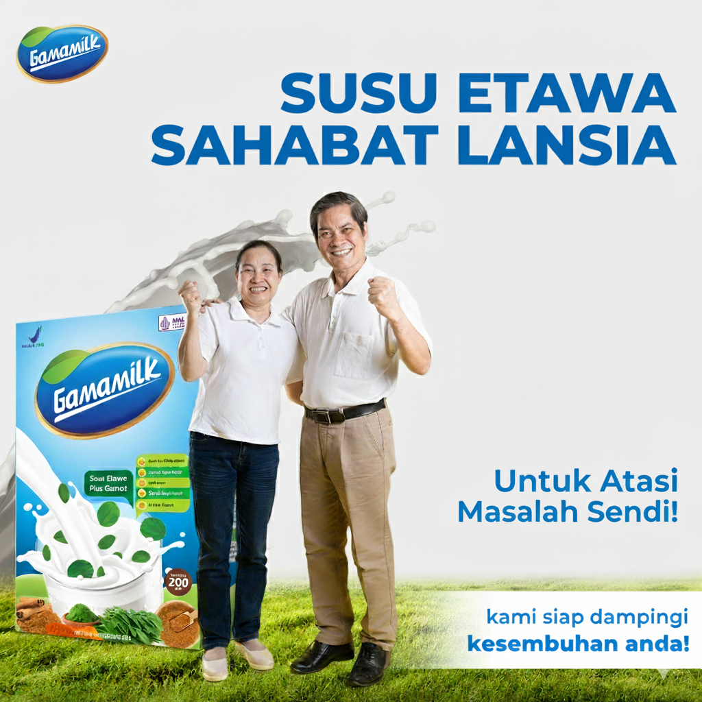 GAMAMILK Etawa Gamat - Susu Etawa Plus Gamat - Original Produk Asli