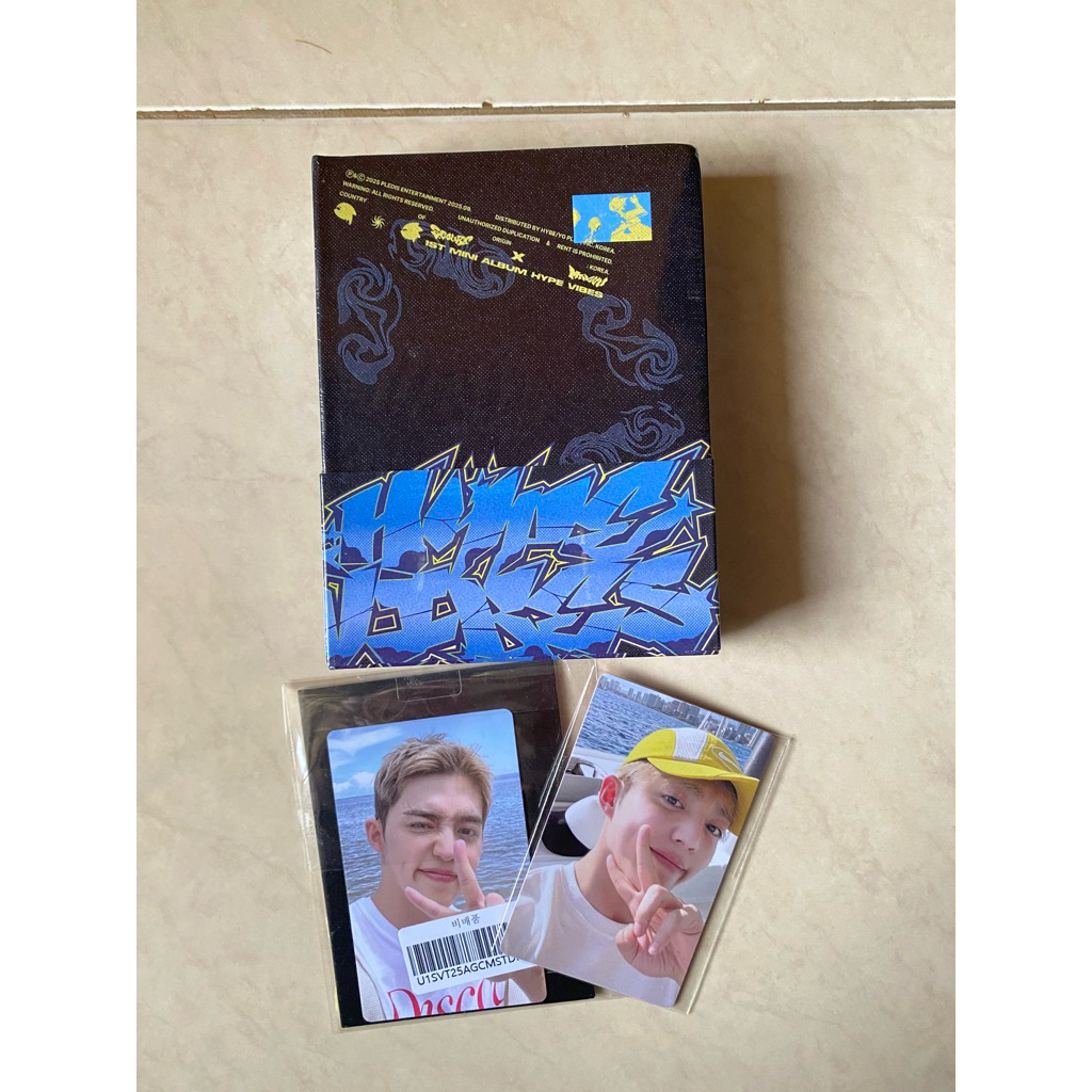 [POB WV + POB FS] Album Seventeen CxM Mingyu Scoups Hype Vibes Combi Version SEALED OFFICIAL