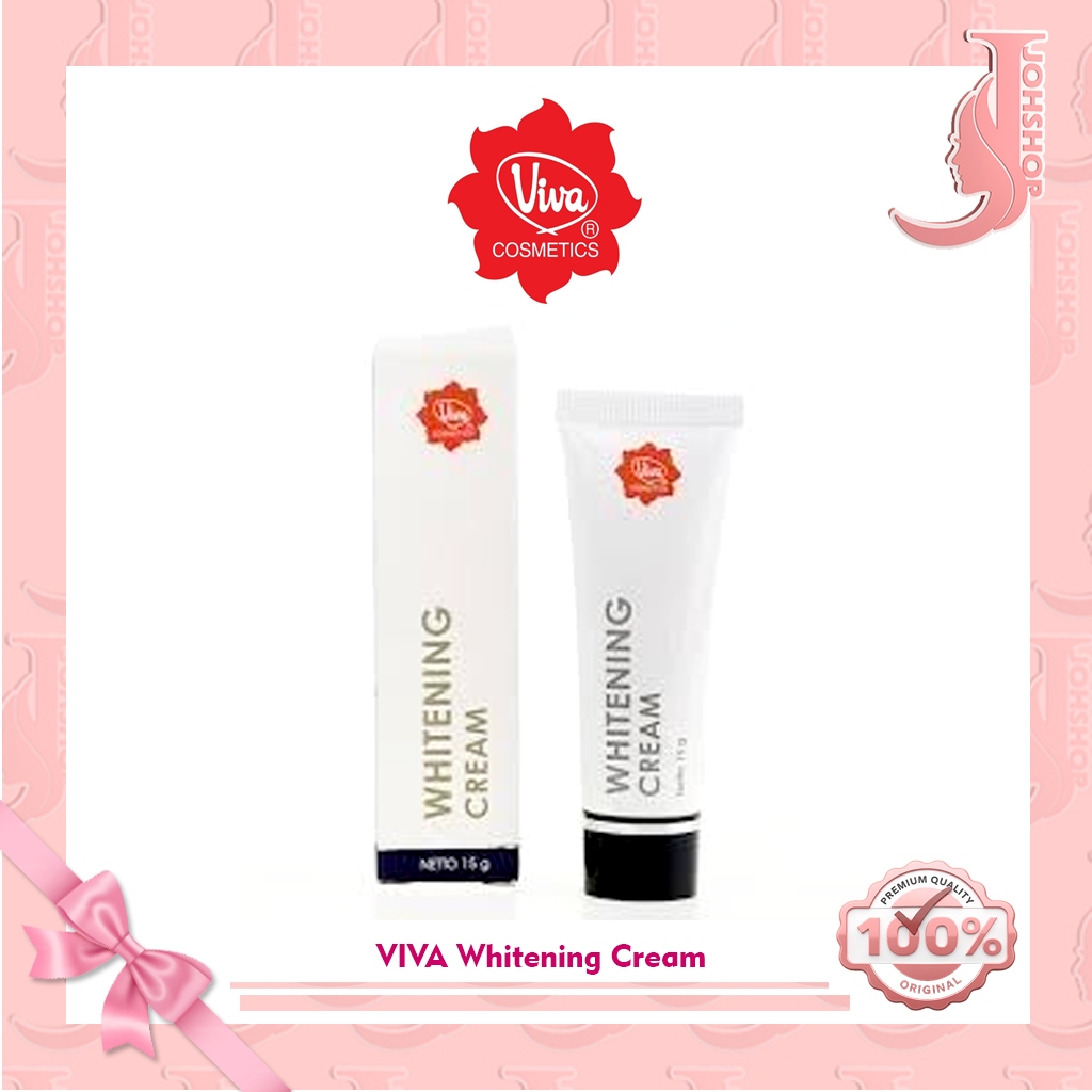 Viva Whitening Cream  krim pemutih / menghilangkan noda hitam serta flek pada wajah
