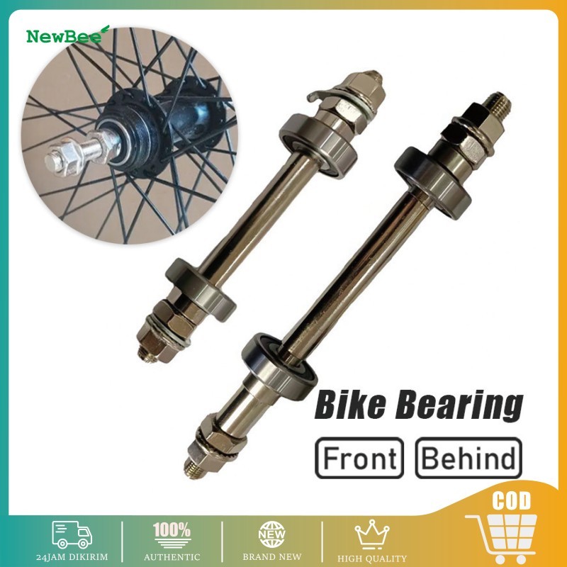 As Roda Sepeda Bering + Kones Cocok Untuk Semua Sepeda Bmx Mtb Federal Lipat As Roda Depan Atau Bela