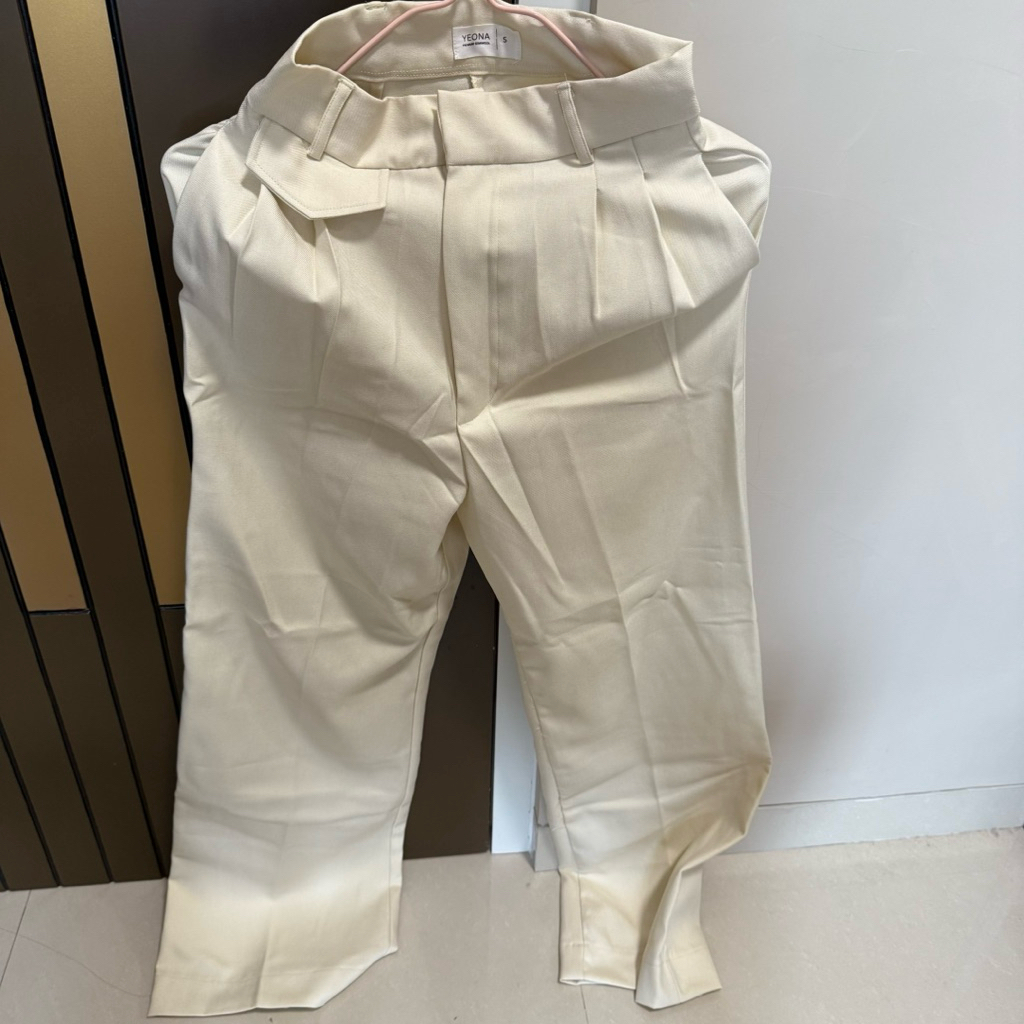 YEONA - Oro Pants Ivory S [PRELOVED]
