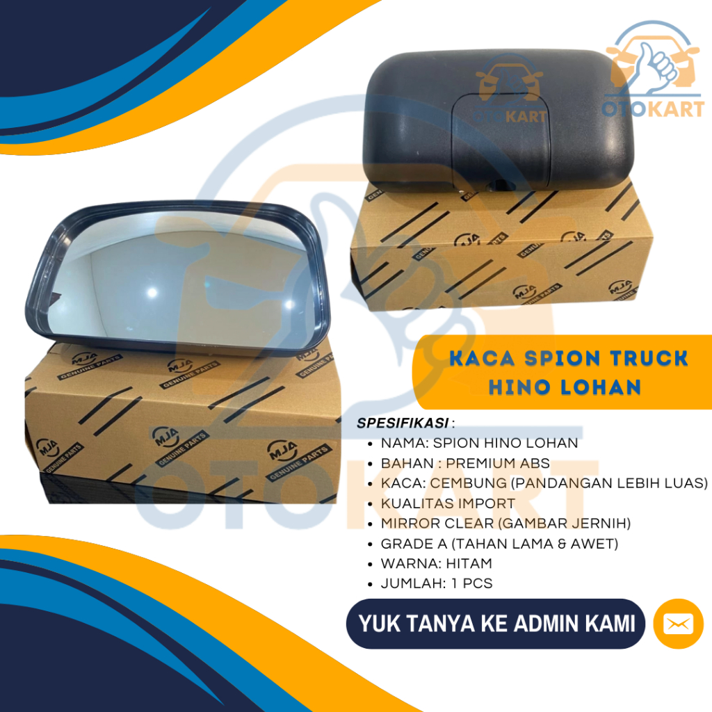 Spion Hino Lohan Universal  / Spion Hino Lohan Kanan / Spion Hino Lohan Kiri universal