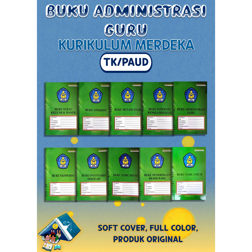 Buku Administrasi Guru TK/PAUD