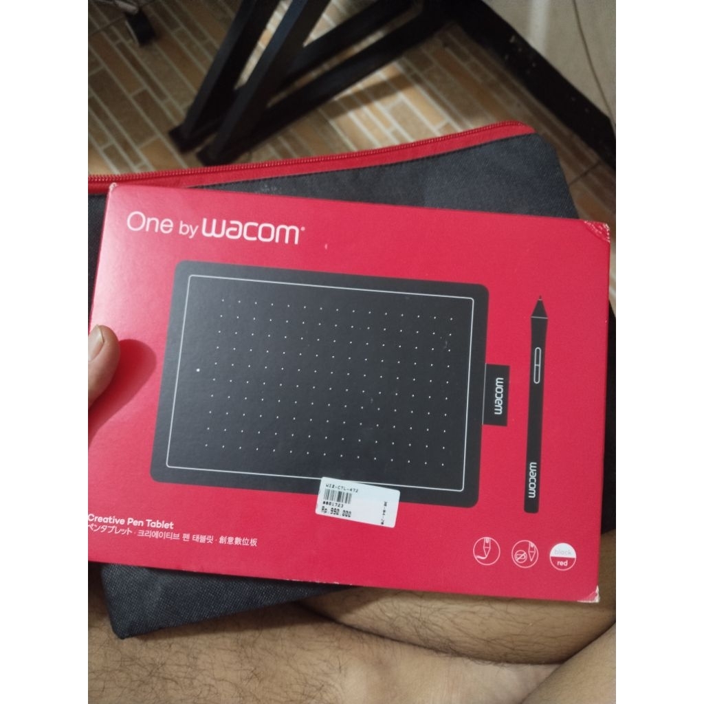 One by Wacom, Drawing Tablet Bekas