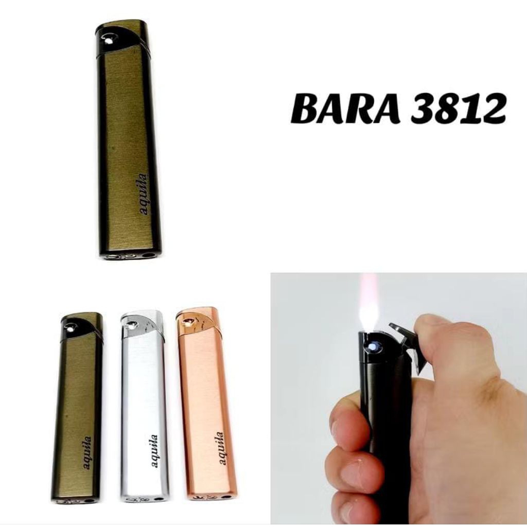 KOREK API UNIK GAS BARA SLIM AQUELA 3812 LIGHTER