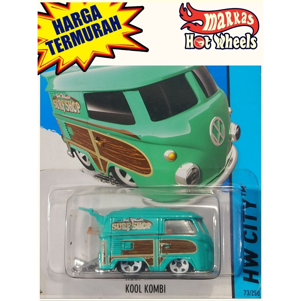 Hot Wheels VW Kool Kombi SURFSHOP Tosca