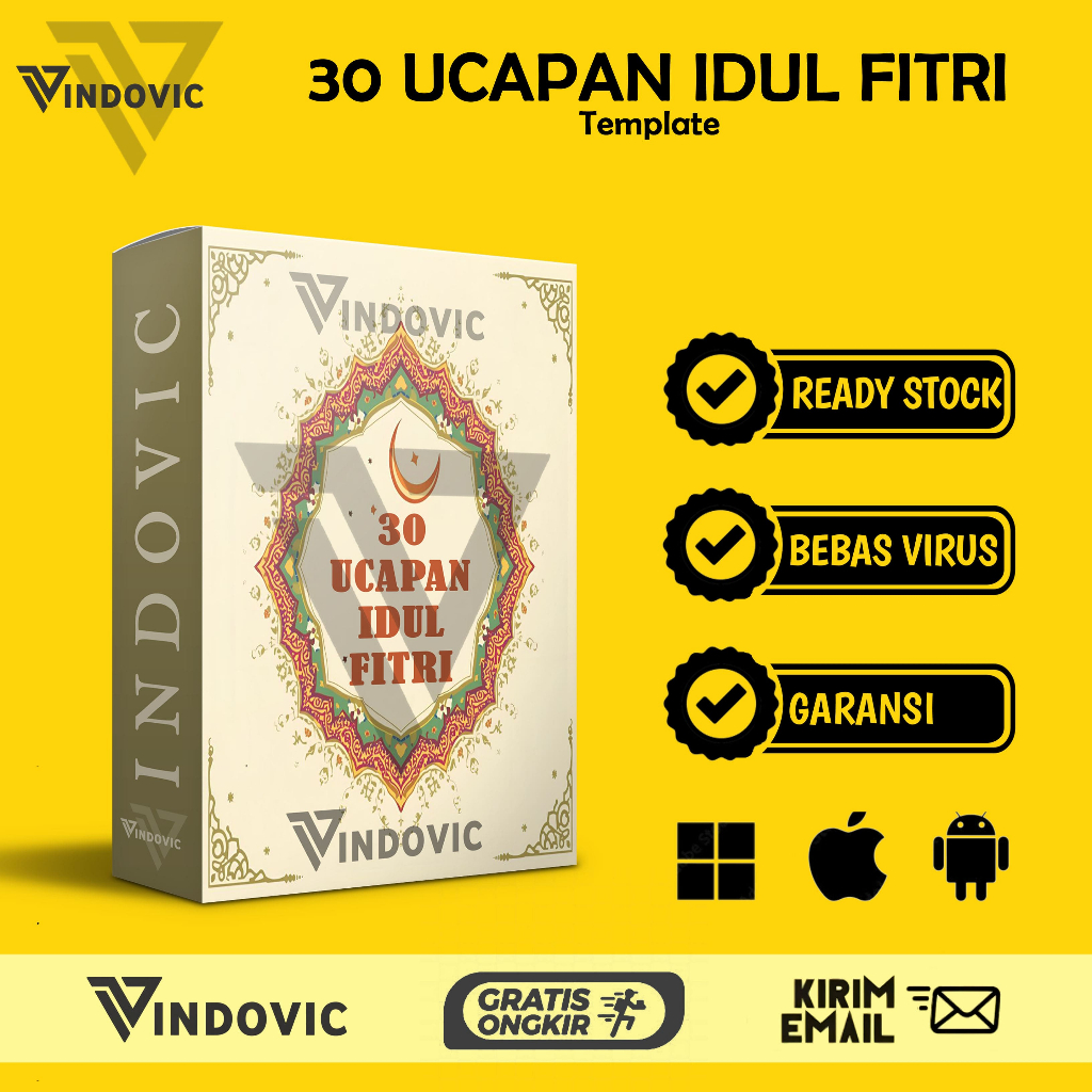 [T0662] 30 TEMPLATE UCAPAN IDUL FITRI