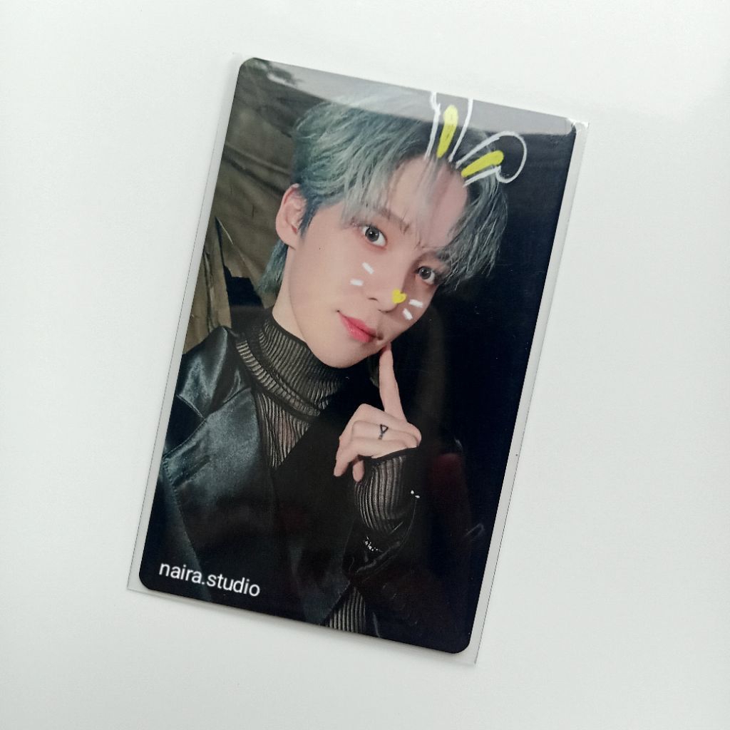 ATEEZ Yunho Bunny filter photocard