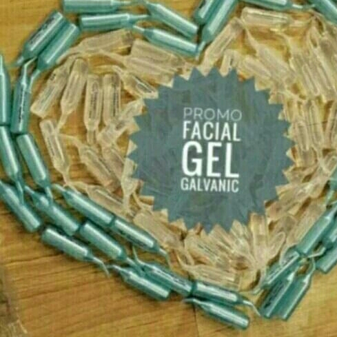 galvanic facial gels spa serum curah 4pasang