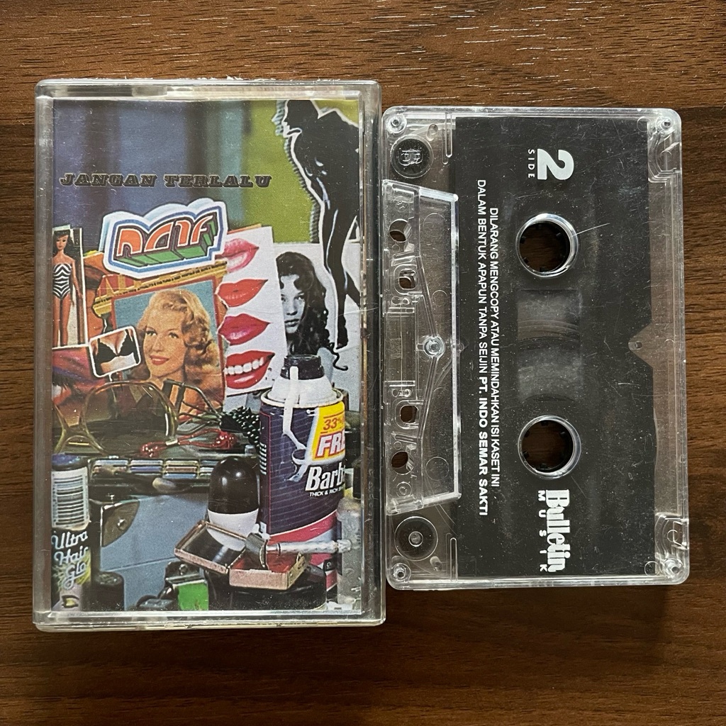 Kaset pita - Naif - Jangan terlalu