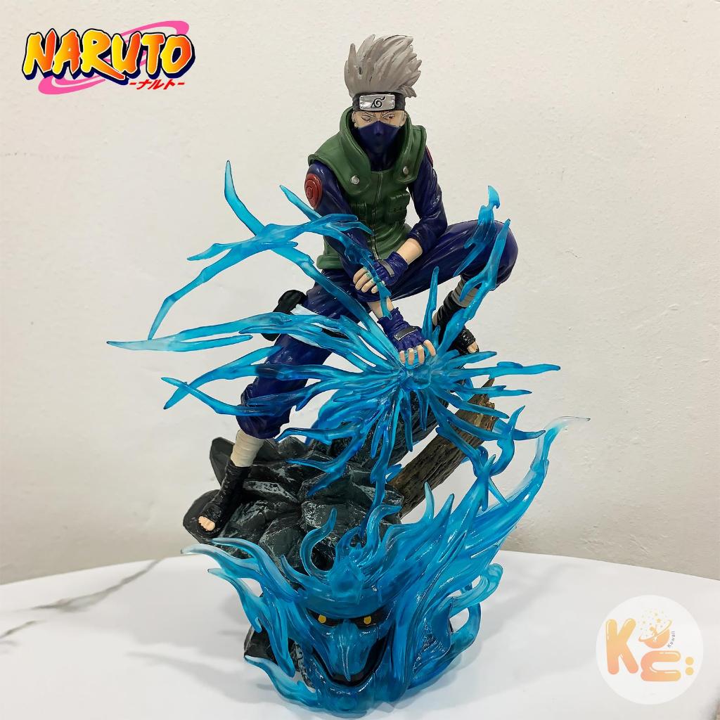 Action Figure LED Kakashi NARUTO Susanoo Chidori Mangekyo Sharingan