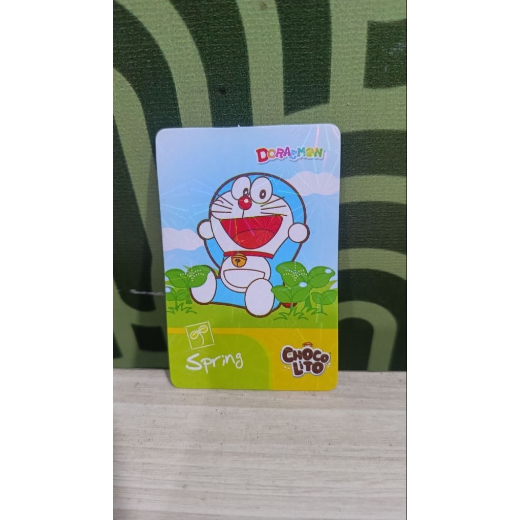 KARTU HOLOGRAM DORAEMON X CHOCO LITO