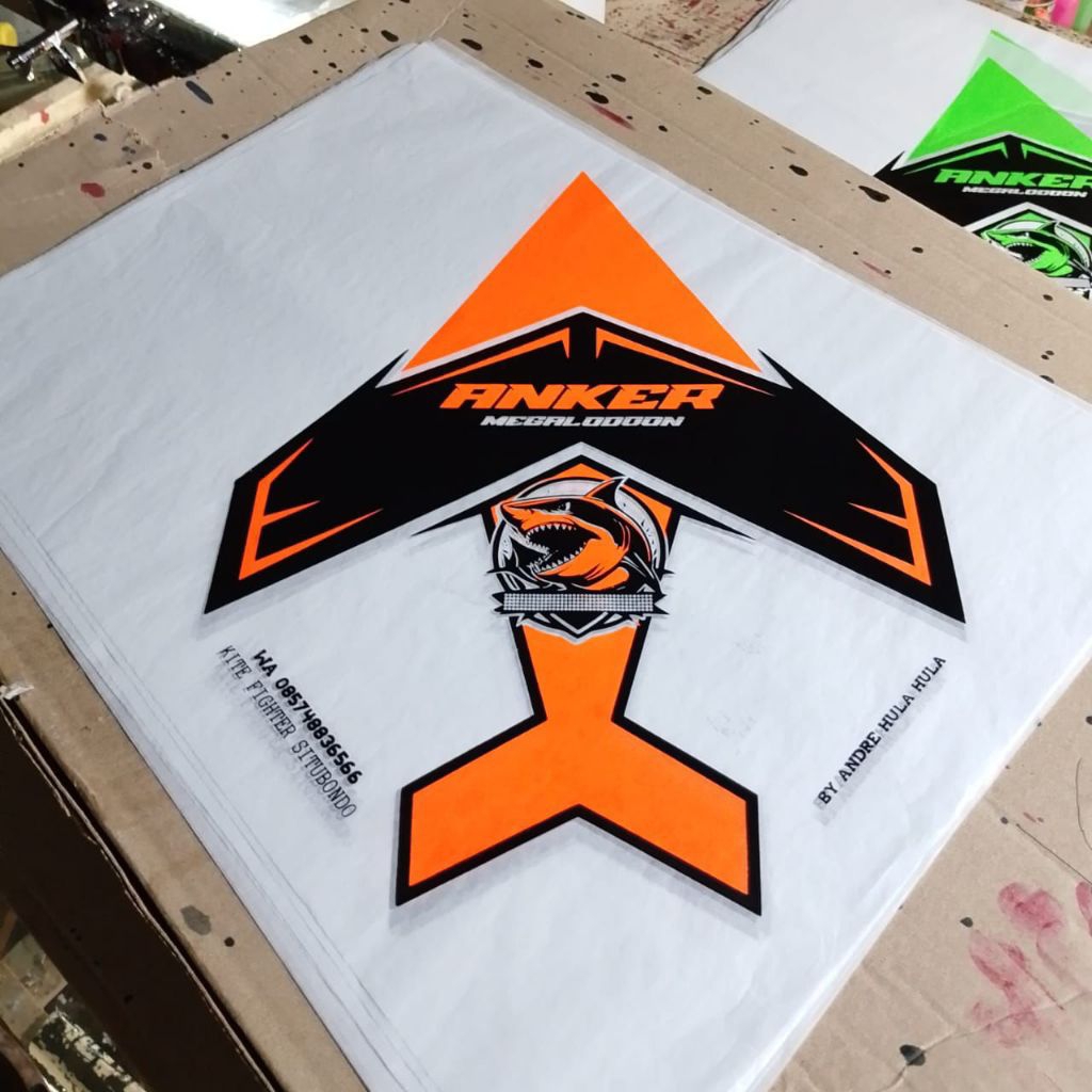 (min 50pcs kertas layangan sukoi)