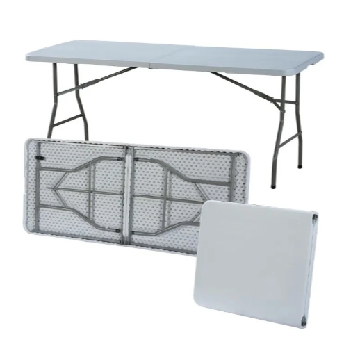 Meja Lipat Jualan Meja Lipat Outdoor Meja Lipat Portable Serbaguna Ukuran Jumbo 180 x 75 x 74 Cm