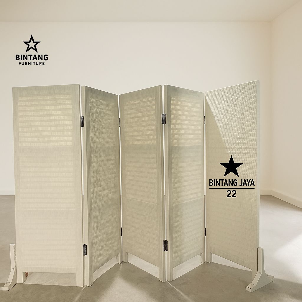 ( Ready Stok) Sketsel Rotan Sintesis Pembatas Ruangan Minimalis Partisi Sekat Ruangan Murah