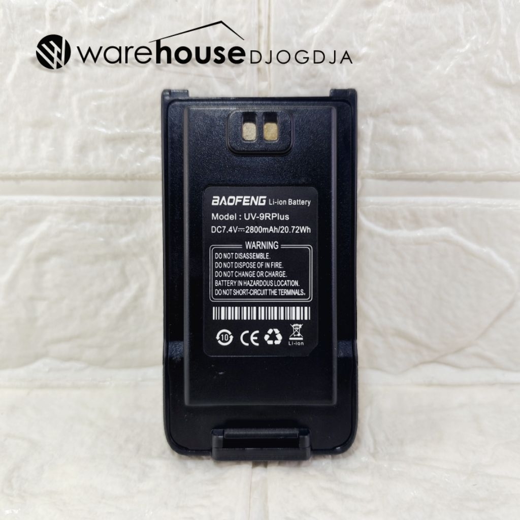 Baterai Battery Handy Talkie  Pofung Baofeng UV-9R Plus
