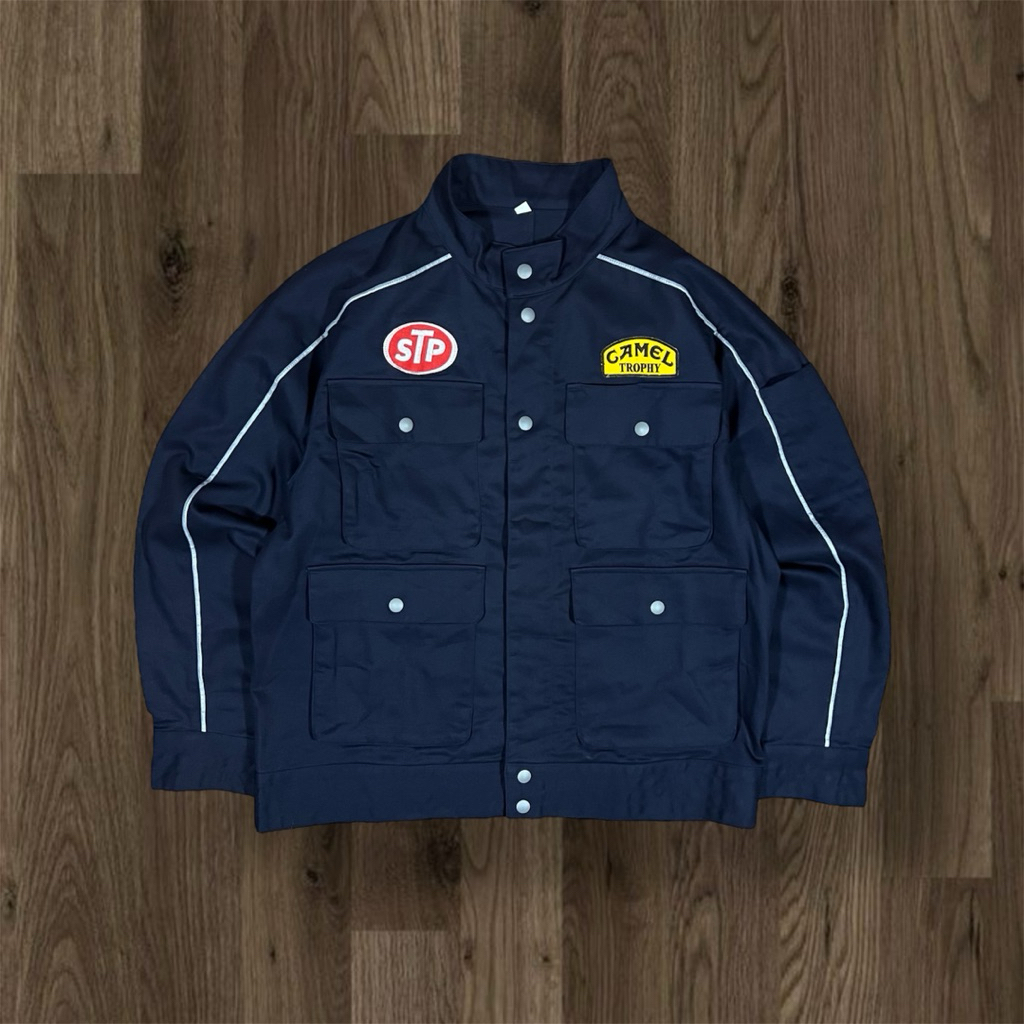 WORK JACKET LB JAPAN CUSTOM PATCH