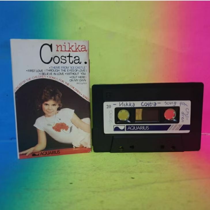 kaset NIKKA COSTA song for the children BAGUS maxell FIRST LOVE