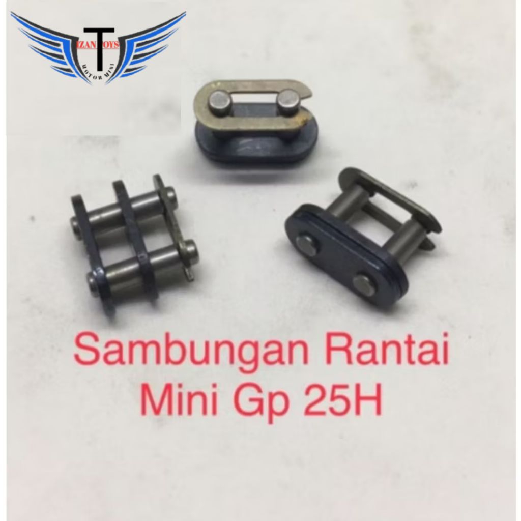 sambungan rantai motor mini gp rantai keteng 25H