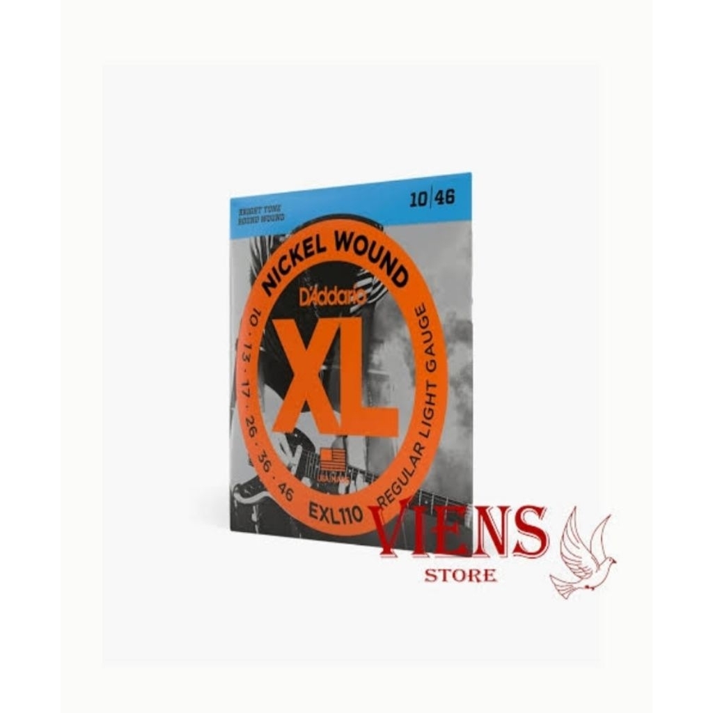 Senar Gitar elektrik d'addario daddario D'ADDARIO EXL110