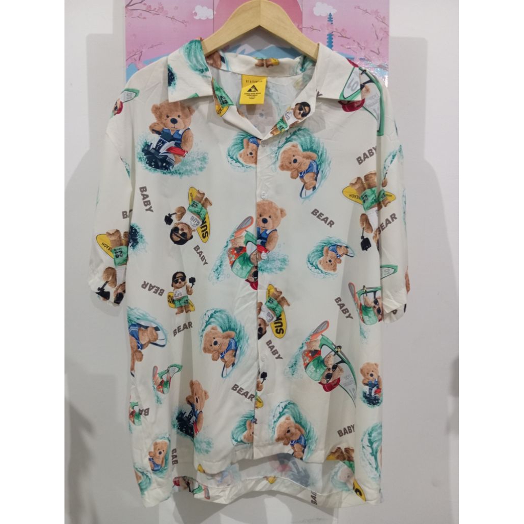 by attention kemeja oversize original japan