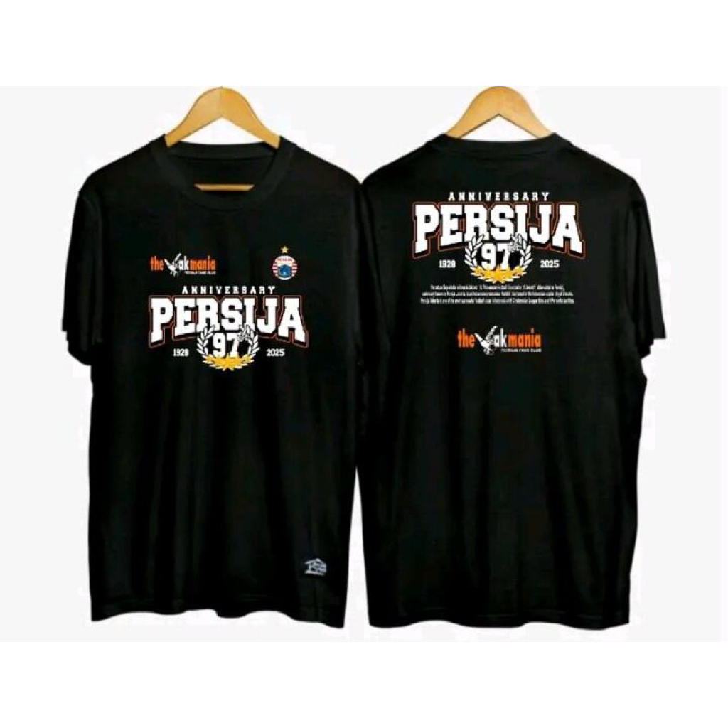 TSHIRT-KAOS SUPORTER ANNIVERSARY PERSIJA