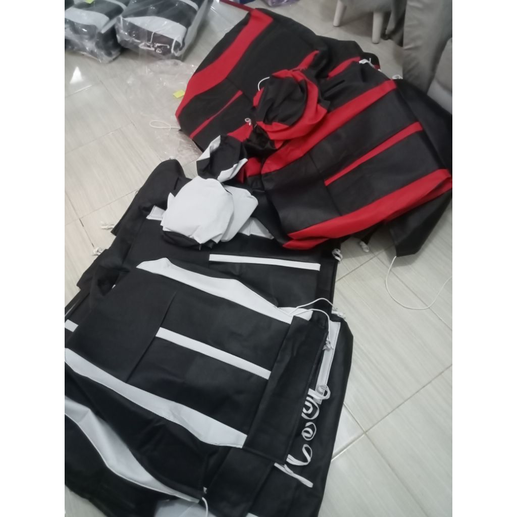 sarung jok mobil cover jok Calya Sigra