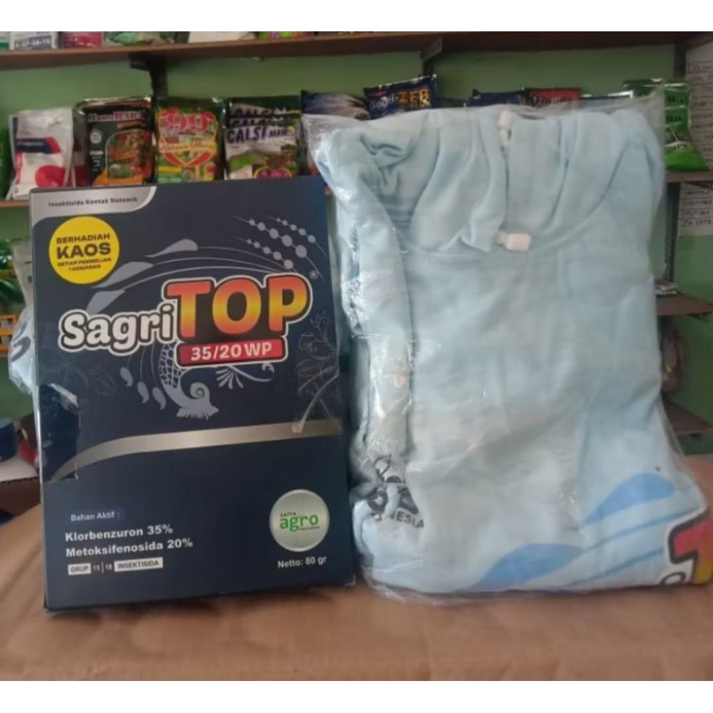 insektisida SAGRI TOP 80GR. Atasi ulat,penggerek,sundep