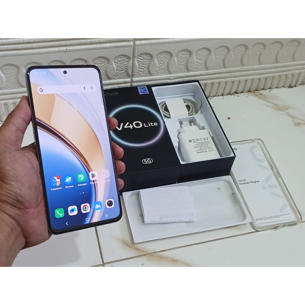 vivo v40 lite ram 8/256 second fulset