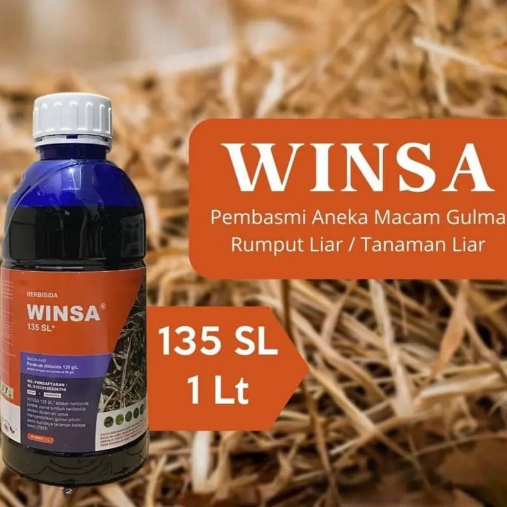 winsa obat pembasmi rumput mujarab 1liter