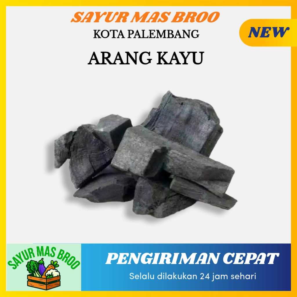 Arang Kayu Per Bungkus Untuk Barbeque Dan Sate - Toko Sayuran Segar Murah Terdekat Mas Broo Palemban