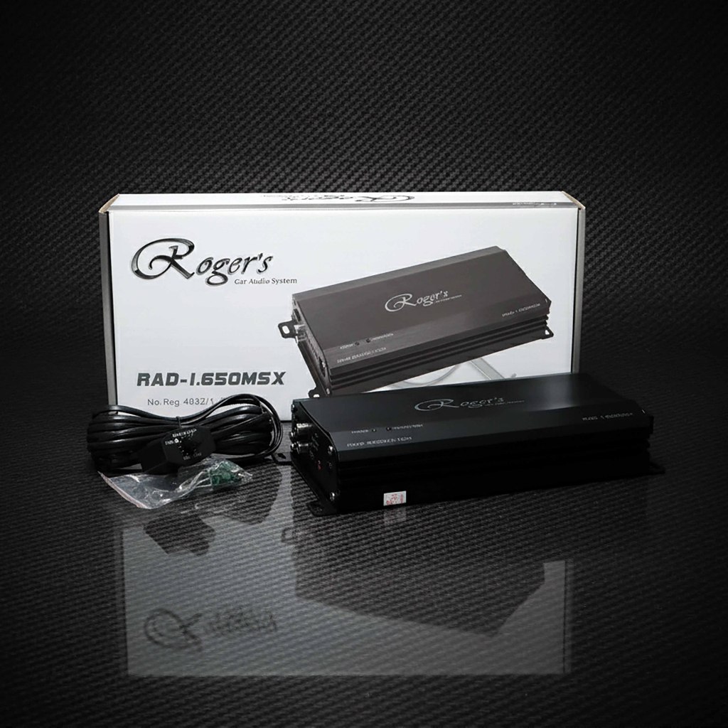 Rogers Class D Digital Monoblock Amplifier RMS 650Watt Mini Compact Design